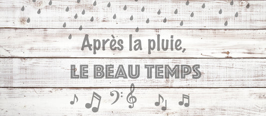 Après la pluie, le beau temps