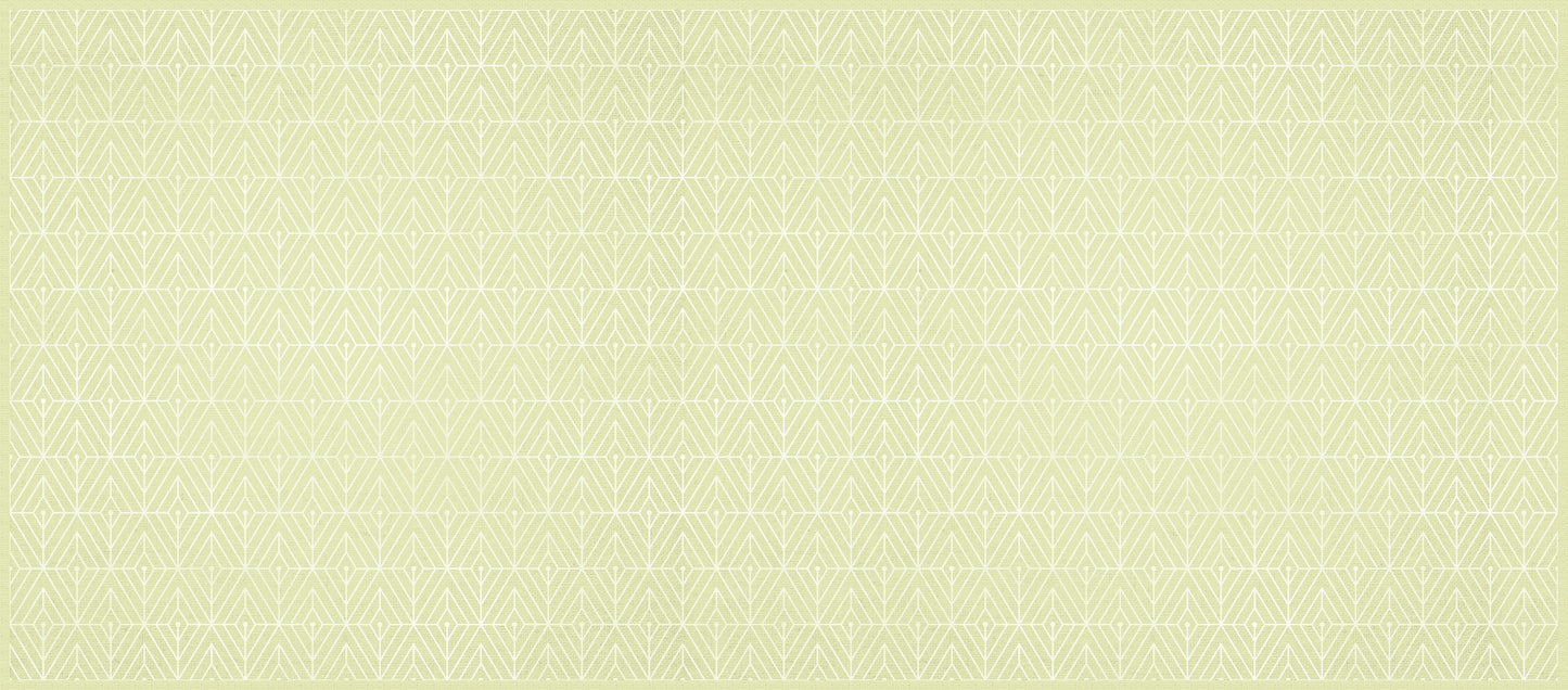 Geometría verde luminoso